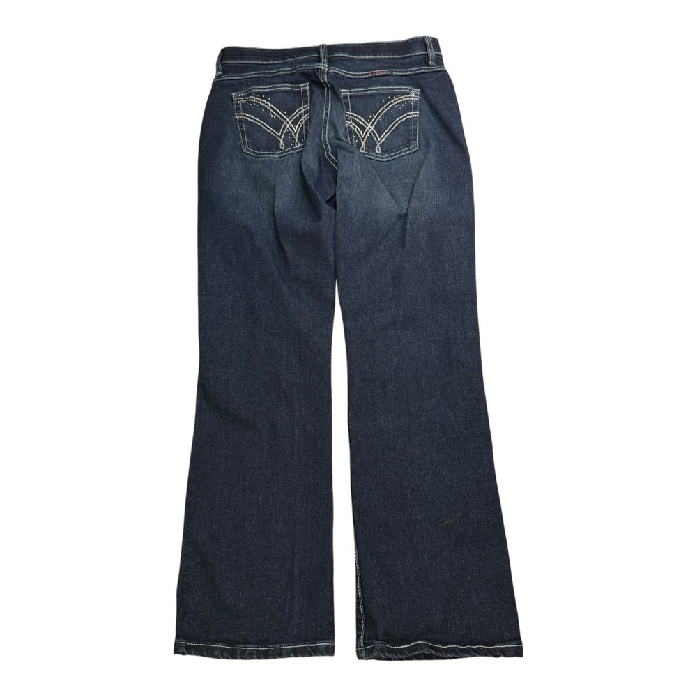 Wrangler Q-Baby Ultimate Riding Jeans Women's 7/8 x 30 Dark Wash Bootcut